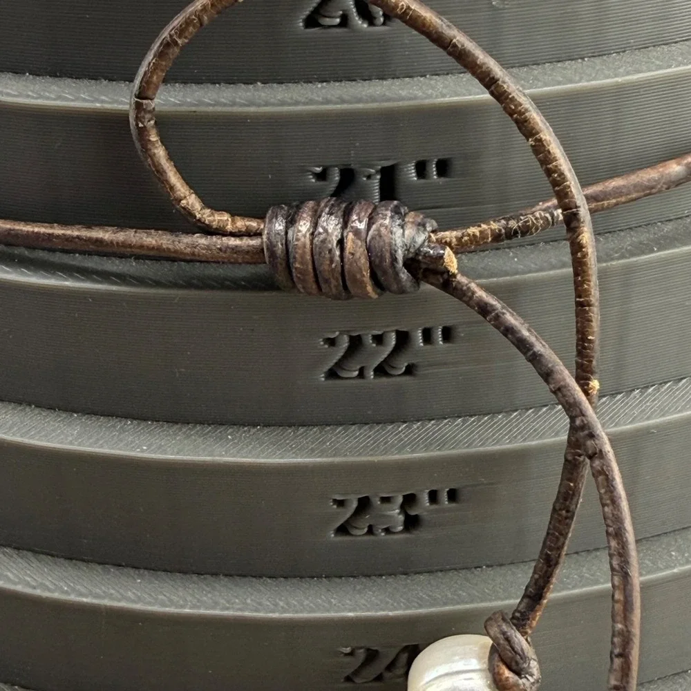 Living Waters leather cord